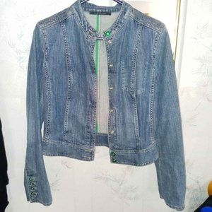 Elie Tahari denim jacket size S